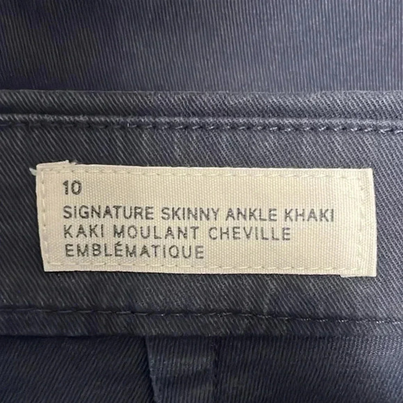 GAP  Signature Skinny Ankle Khaki Pant - Picture 7 of 8